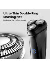Enchen Warrior Electric Shaver 3D Independent Floating Heads Beard Trimmer Ultra-Thin Double Ring With Pop-up Trimmer Washable S