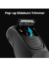 Enchen Warrior Electric Shaver 3D Independent Floating Heads Beard Trimmer Ultra-Thin Double Ring With Pop-up Trimmer Washable S
