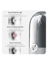 ENCHEN X5 Shaver Mini Electric Portable Dry and Wet Shaver With Anti Pinch Beard, IPX7 Smart Anti Snagging 5W Motor & Turbo Six