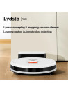 Lydsto R5D 3 in 1 Sweeping & Mopping Vacuum Cleaner With Laser Navigation and Automatic Dust Collection,3000Pa Suction & Advance