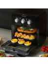 Onemoon M1 Air Fryer Black Electric Oven & Air Fryer With 1L Capacity,Non Stick,Oil-Free Air Frying,Digital Control Panel & Keep
