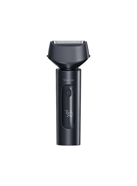 SHOWSEE Duplex Shaver F602 Wet & Dry Electric Shaver, IPX7 Waterproof, 3 Blade Head,Dual Rotary Shaving System, Built In Trimmer