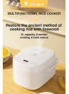 ZOLELE Smart Rice Cooker 5L ZB600 Smart Rice Cooker for Rice With 16 Preset Cooking Functions, 24-Hour Timer, Warm Function, and