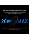 Xiaomi MI 20W Wireless Smart Car Charger With Electric Grip Sensor Automatic Adjustment Fast Charging Car Holder | 20W Max Power