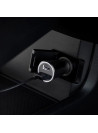 Xiaomi Mi 37W Dual Port USB Fast Car Charger Single Port With Flash Fast Charge 27W - Black