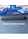 Xiaomi Redmi TV Soundbar Bluetooth Speaker Deep Bass 30W Speaker Wired & Wireless Bluetooth 5.0 / SPDIF / AUX - Black
