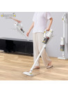 Deerma DX888 3-in-1 Portable Vacuum Cleaner With 18000Pa Strong Suction & 500ml Dust Bag Handheld Vacuum - White
