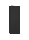 TV Cabinets 4 pcs Black 30.5x30x90 cm Engineered Wood