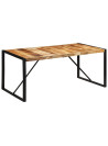 Dining Table 175x90x76 cm Solid Rough Wood Mango