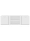 TV Cabinet White 120x34x37 cm Engineered Wood