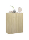 Sideboard Sonoma Oak 60x30x75 cm Engineered Wood