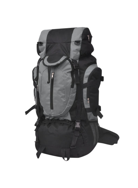 Hiking Backpack XXL 75 L Black and Grey