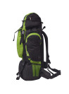 Hiking Backpack XXL 75 L Black and Green