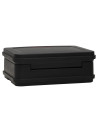 Safe Box Black 44x37x16.5 cm Polypropylene