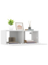 TV Cabinets 2 pcs White 80x30x30 cm Engineered Wood