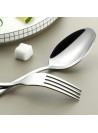 GStorm Cutlery Set Stainless Steel 24Pcs Dinnerware Knife Fork Coffee Spoon Dinner Flatware Gift Box Set