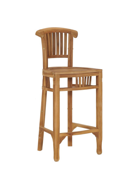 Bar Chair Solid Teak Wood