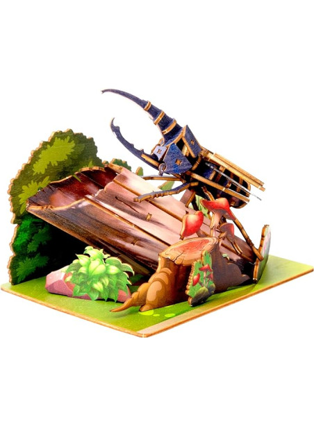 ESC WELT - Hercules Beetle 3D Puzzle - Wooden Puzzle for Children