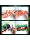 ESC WELT Clown Fish - Clown Fish 3D Puzzle - DIY Wooden Animal Puzzle - 3D Puzzle for Children