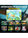 ESC WELT Pterodactylus, Pterodactyl 3D Puzzle, DIY Wooden Animal Puzzle, 3D Puzzle for Children