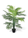vidaXL Artificial Phoenix Palm Tree with Pot 130 cm