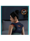 Philips Back Massager - With VibWave Deep Shoulder Massage, Constant Temperature Hot Compress & Poor Posture Reminder - Blue