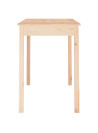 vidaXL Dining Table 110x55x75 cm Solid Wood Pine