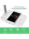 LED Table Lamp,USB Rechargable,Eye-Caring,Touch Dimmable Study & Reading Desk Lamp