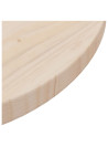 vidaXL Table Top Ø40x2.5 cm Solid Wood Pine