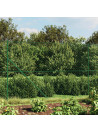 vidaXL Chain Link Fence Green 1.6x10 m