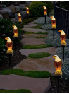 Eagle Figurine Garden Solar Stake Light Decoration(Pack of 5)