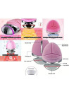 Sonic Silicone Facial Brush,Heated,Powerful Hygienic Cleanser/Massager